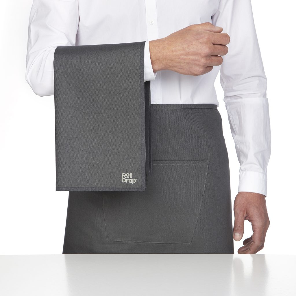 Антибактериална полираща кърпа сива  - 40/64см Roll drap